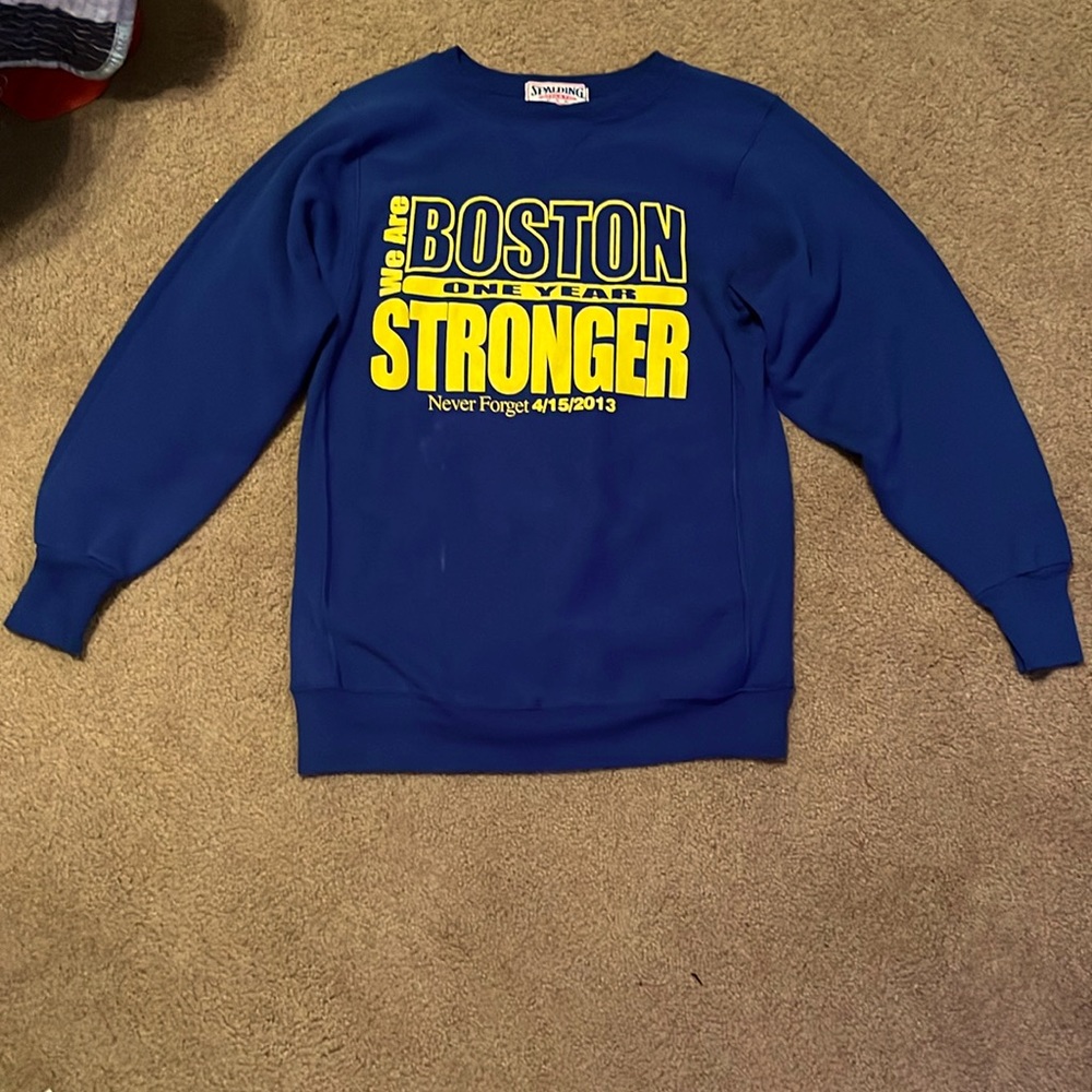 Spalding Boston Strong Sweatshirt